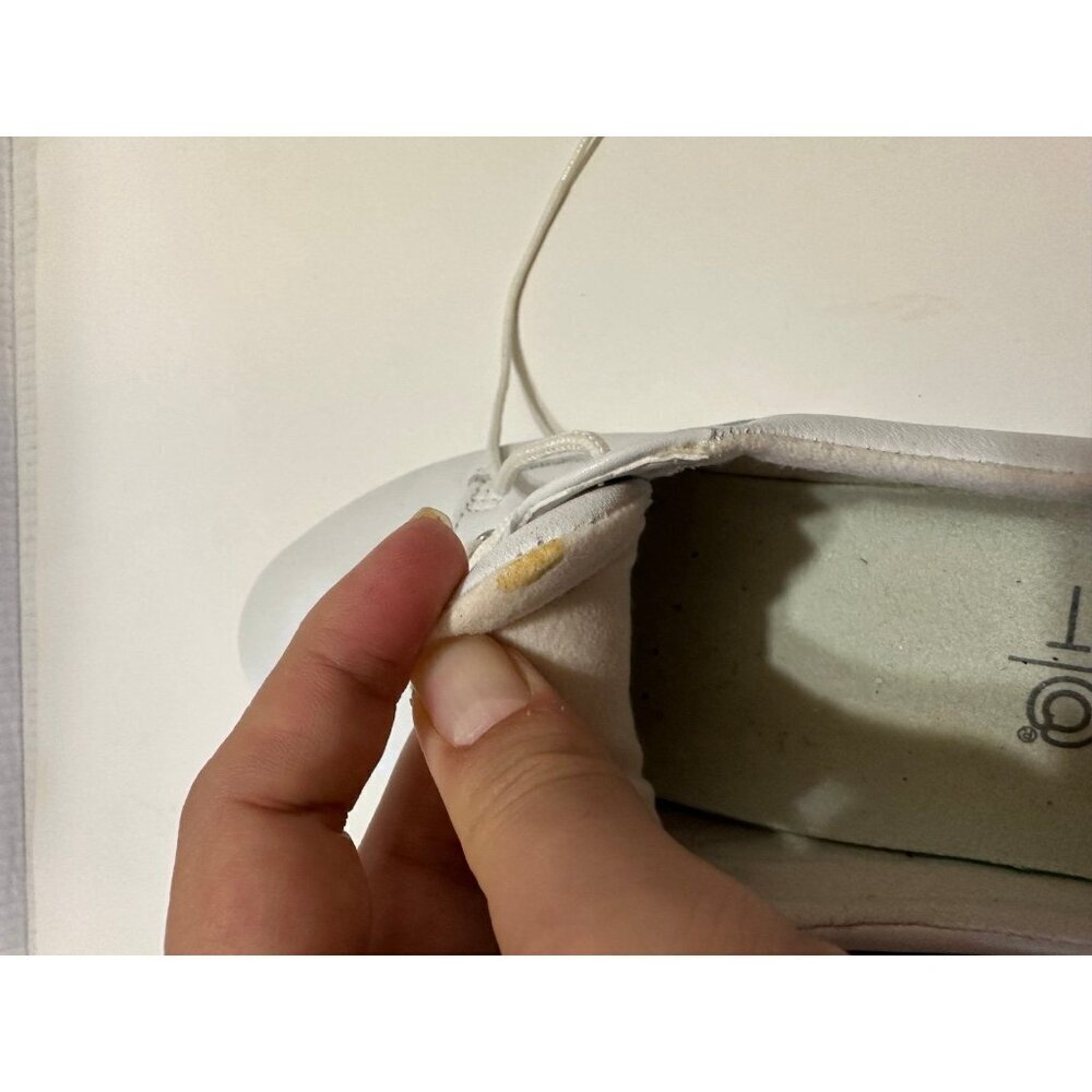 Ecco Soft Women's Leather Lace Up Walking Shoes Beige Size 41 - Picture 10 of 10
